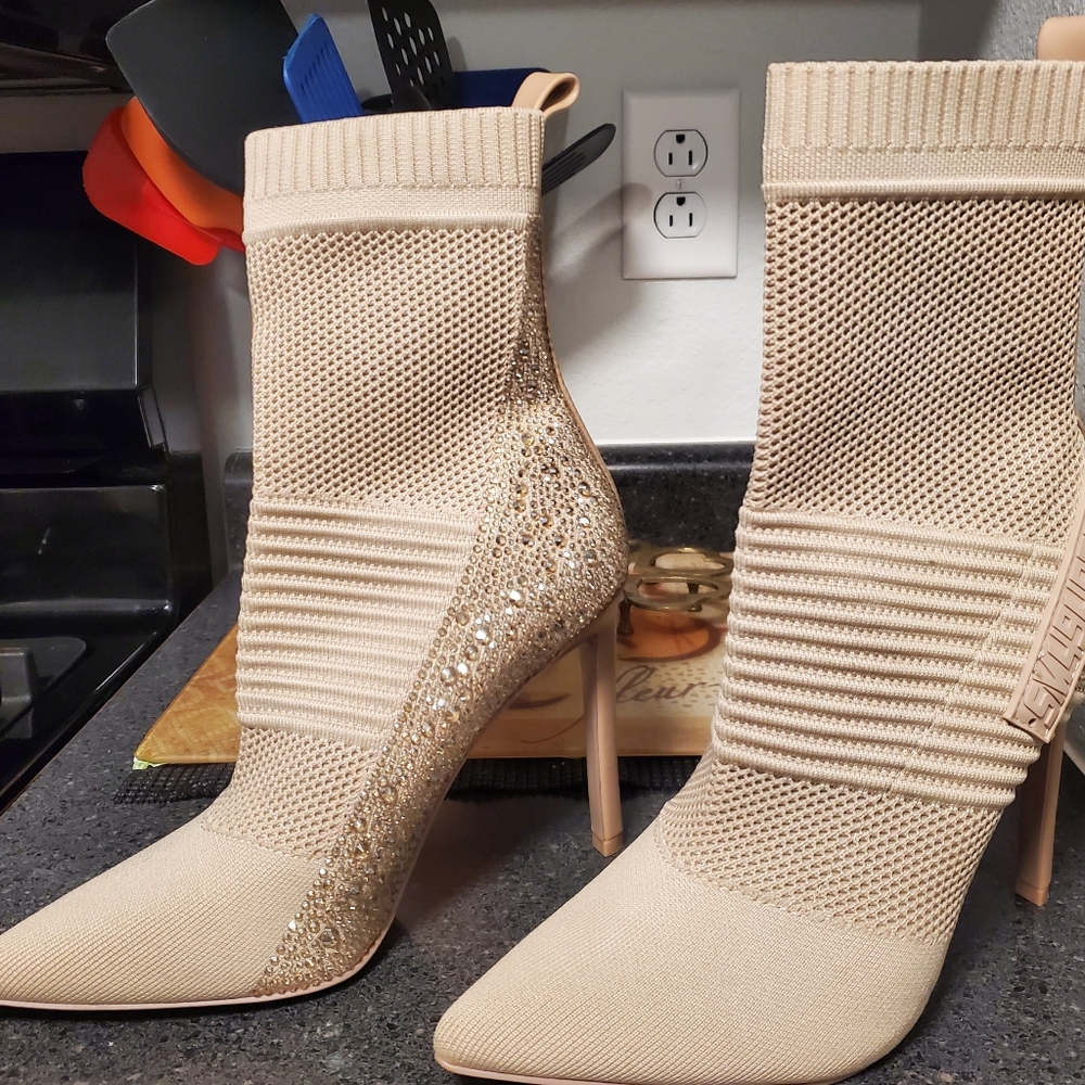 Women's Steve Madden Rhinestone Booties